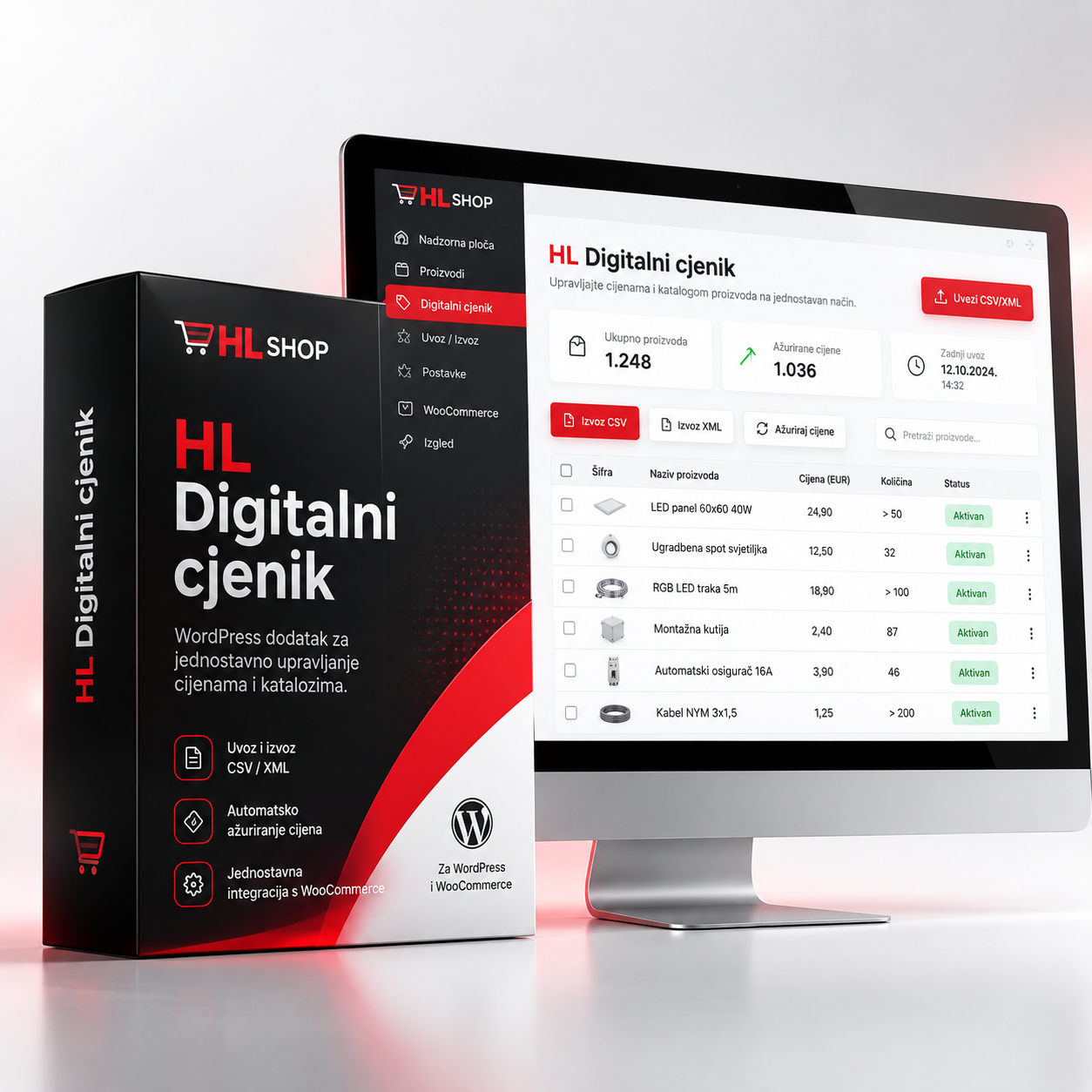 HL Sidrene cijene - web stranica